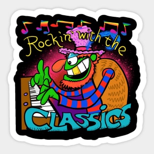 Dr. Teeth  Rocking with the classics Sticker